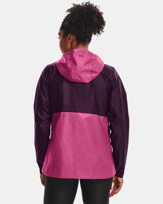 Damen UA Cloudstrike Shell-Jacke, Purple, pdpMainDesktop image number 1
